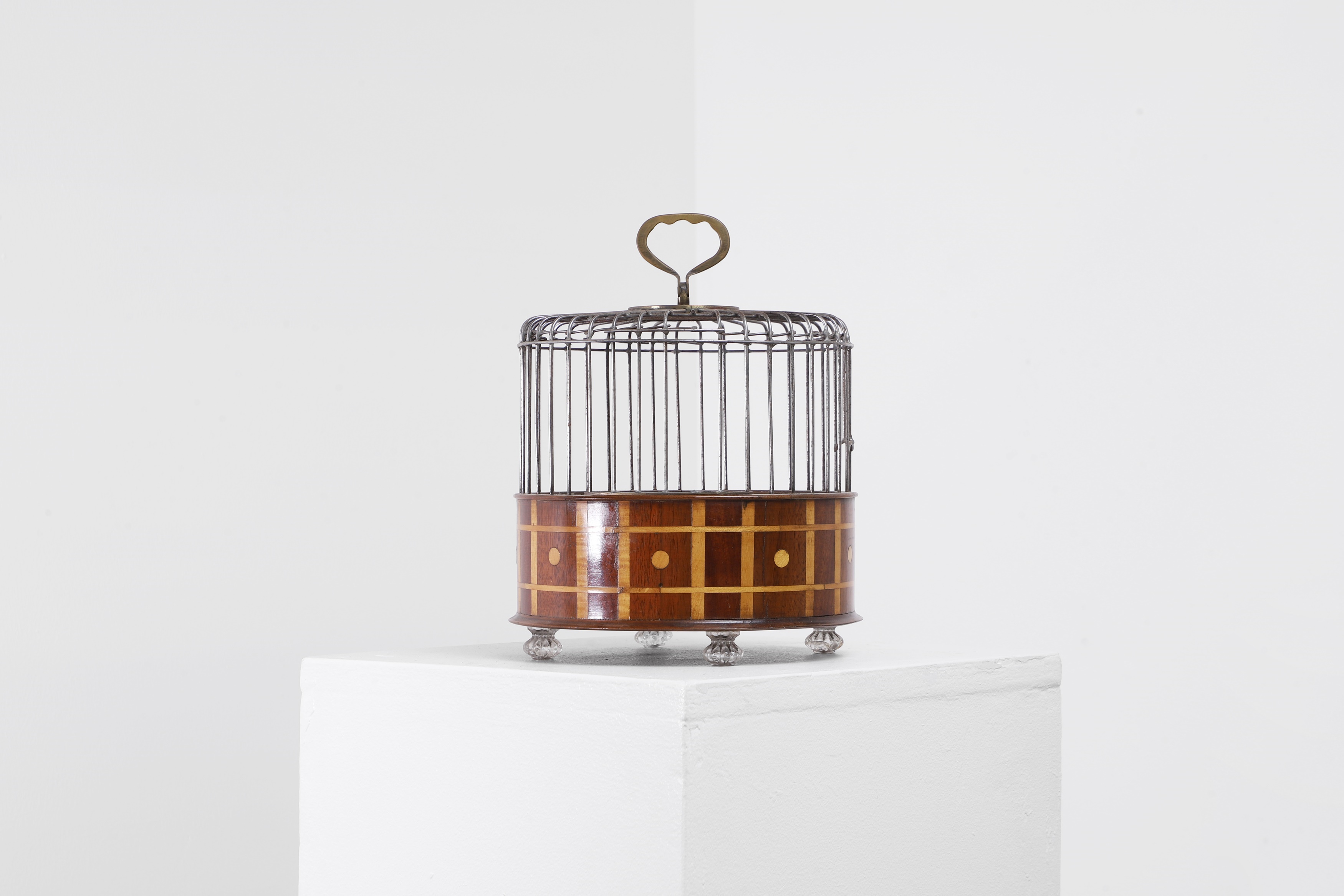 A travelling birdcage early 19th century (£2,000-4,000)